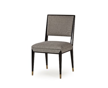 Reform Side Chair - Black Finish / Winston Speckle